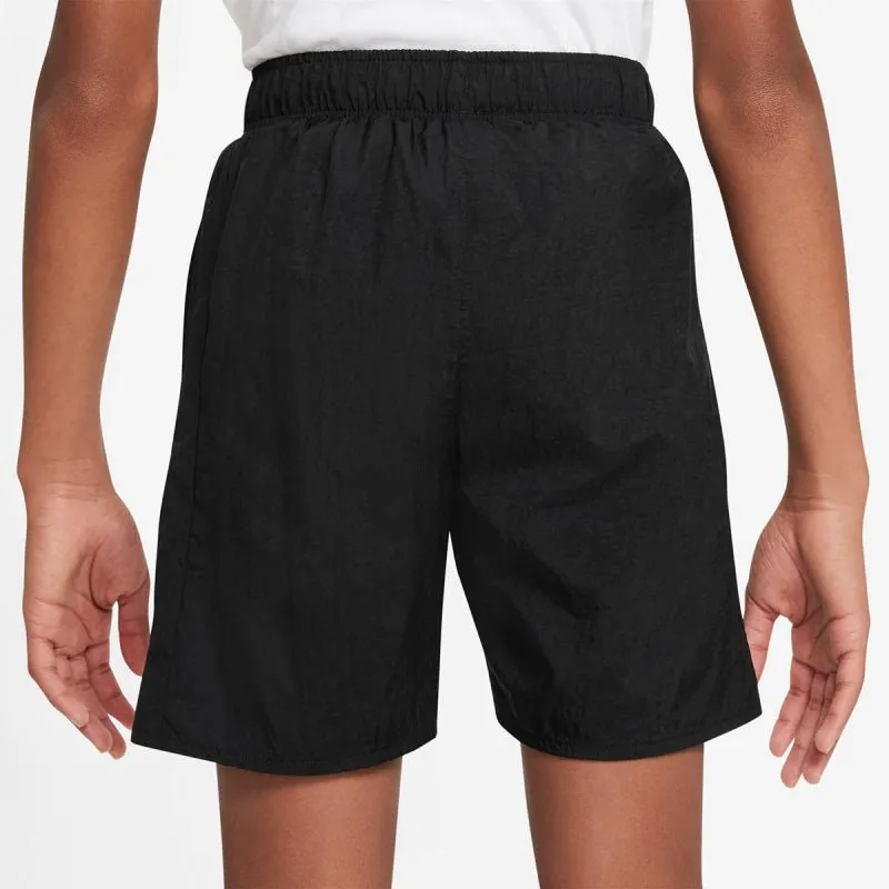 NIKE JUNIOR HBR BLACK SHORTS