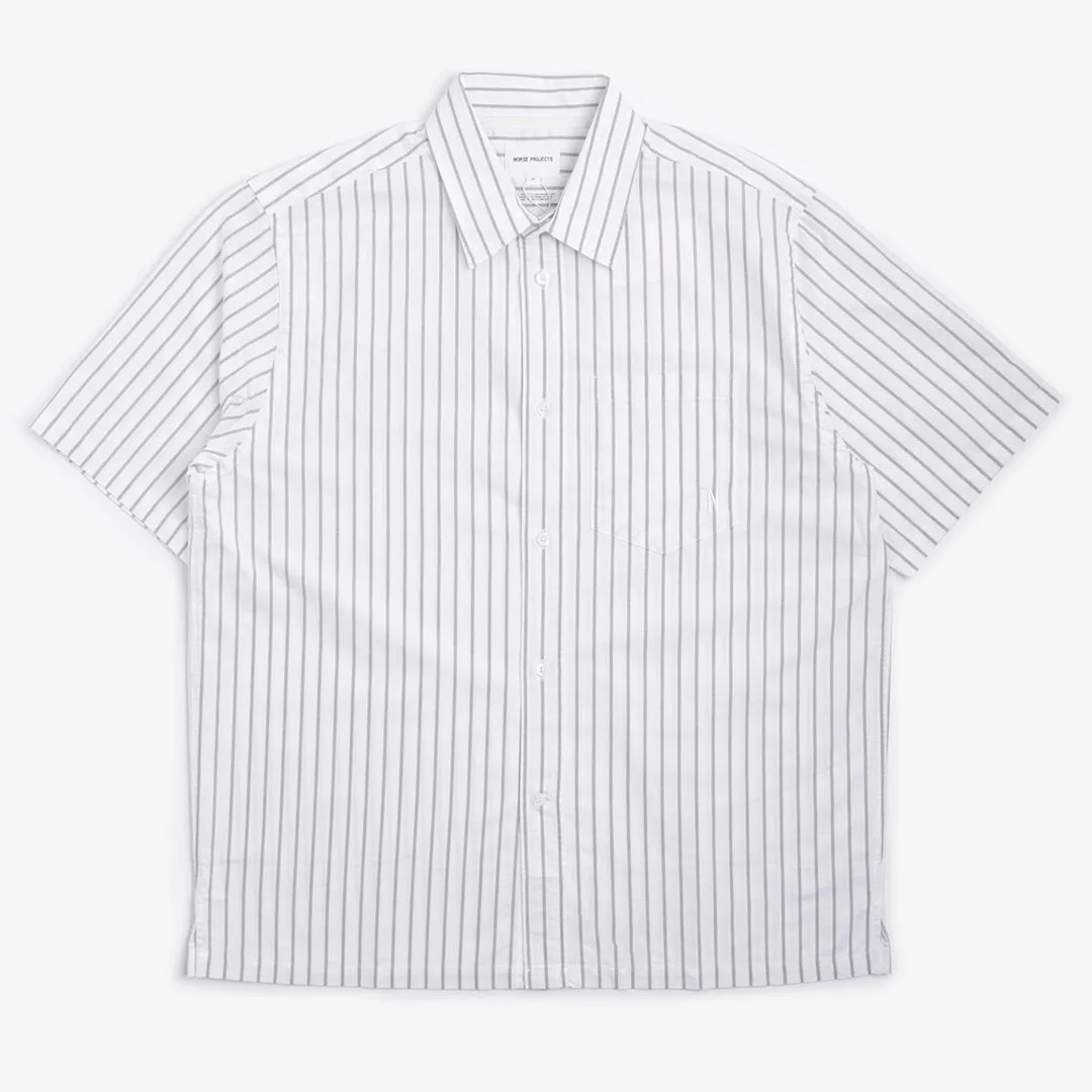 Norse Projects Ivan Oxford Monogram Shirt