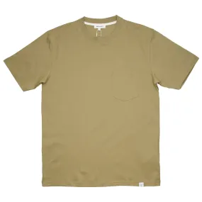 Norse Projects - Johannes Standard Pocket T-shirt - Utility Khaki