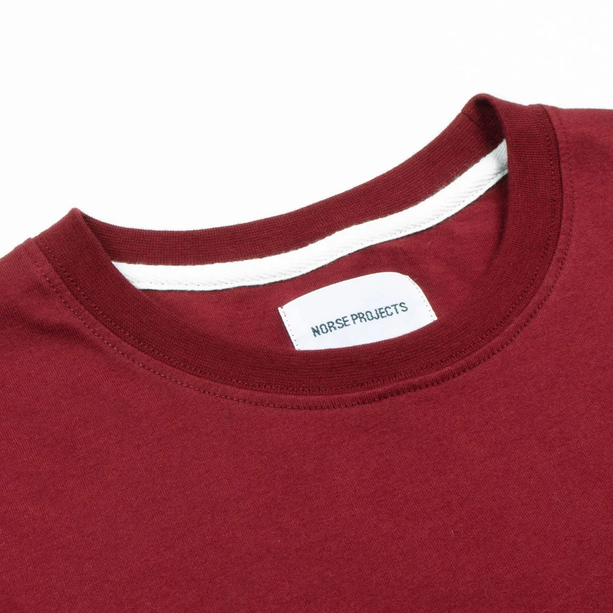 Norse Projects - Niels Basic T-shirt - Red Clay