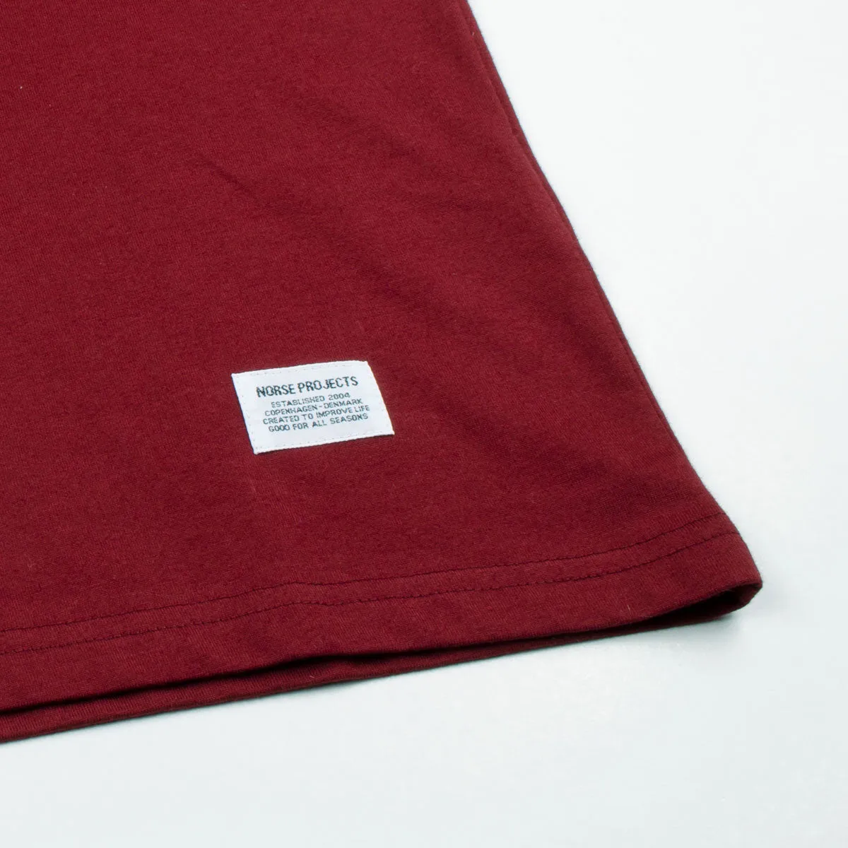 Norse Projects - Niels Basic T-shirt - Red Clay