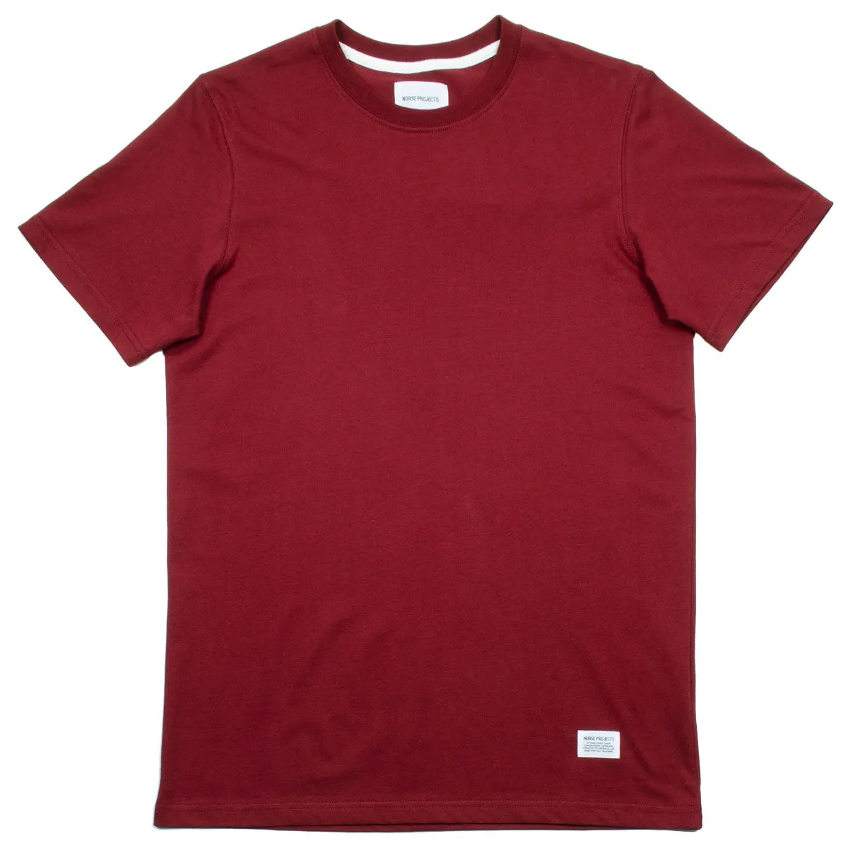 Norse Projects - Niels Basic T-shirt - Red Clay