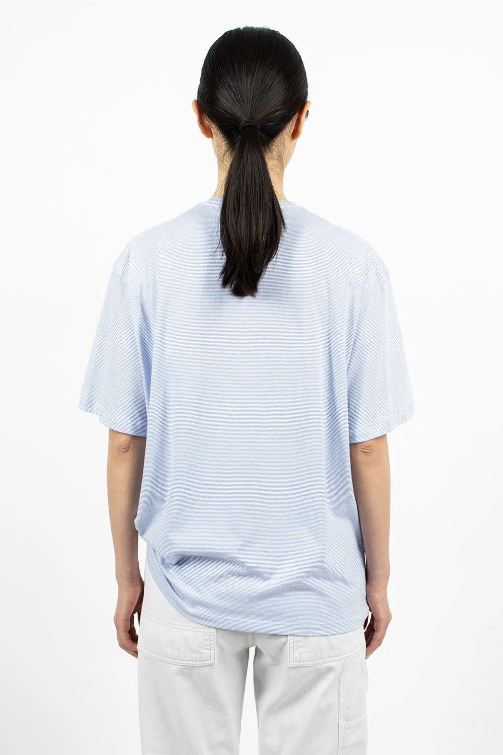 NY Big T-Shirt Blue/White Stripe