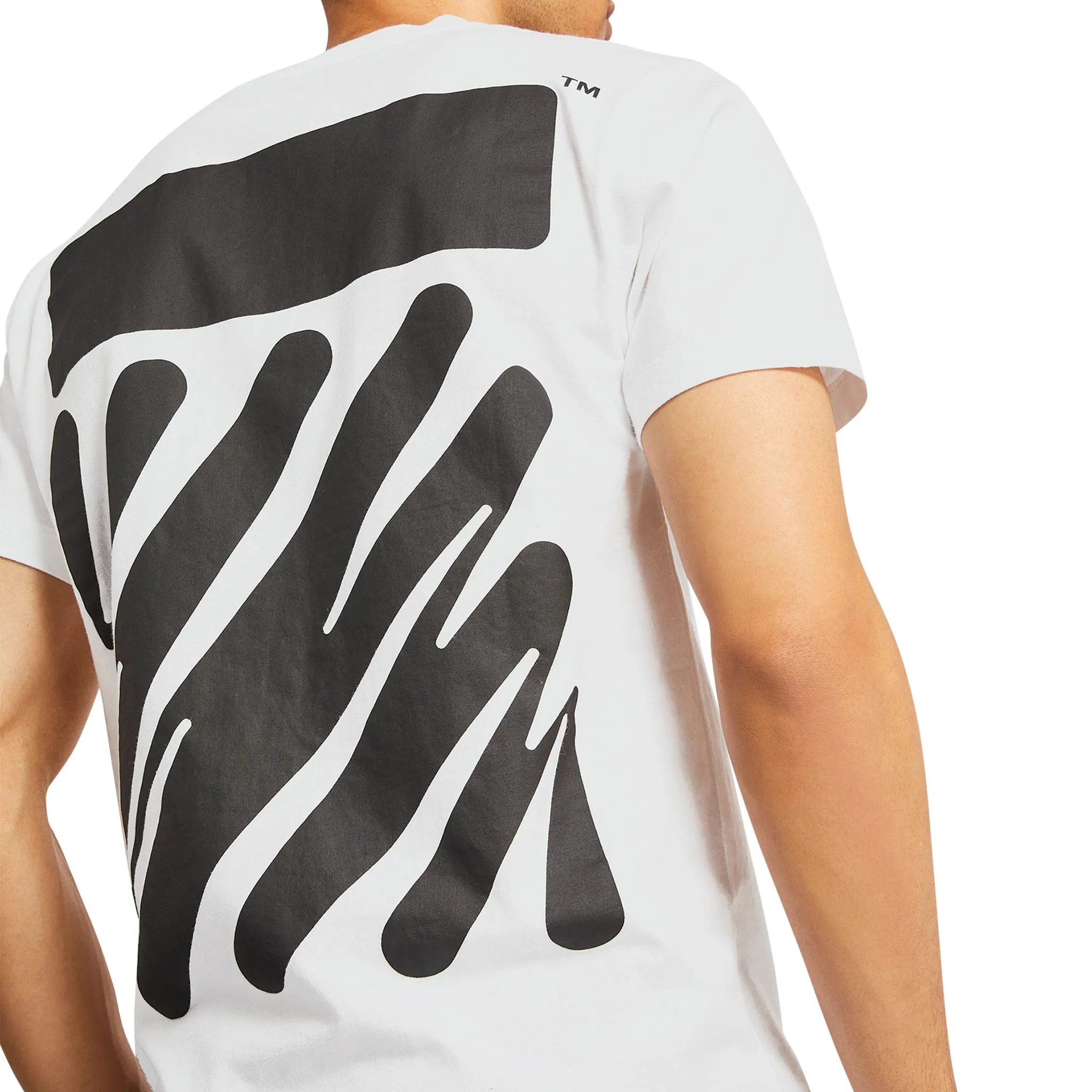 Off-White Waves Diagonals White T Shirt