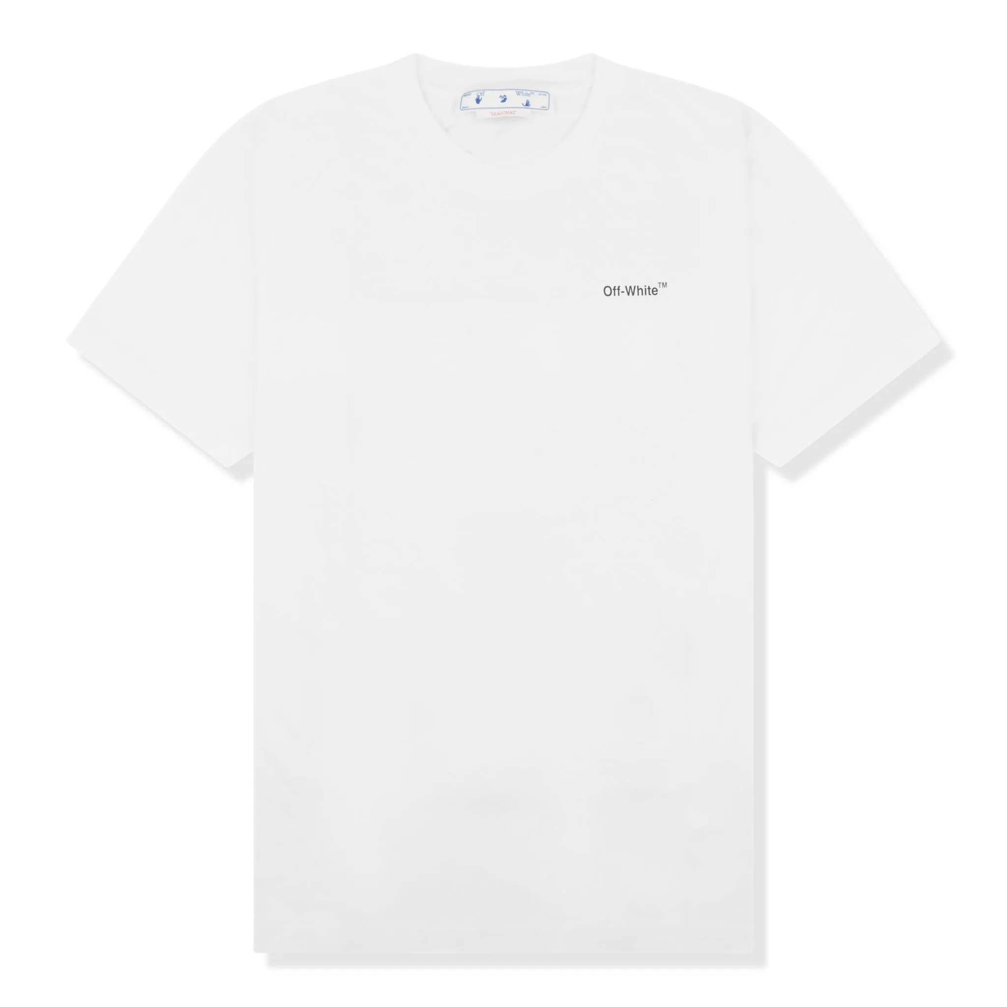 Off-White Waves Diagonals White T Shirt