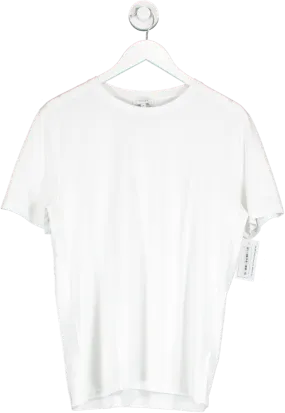 REISS White Crew Neck T Shirt UK M