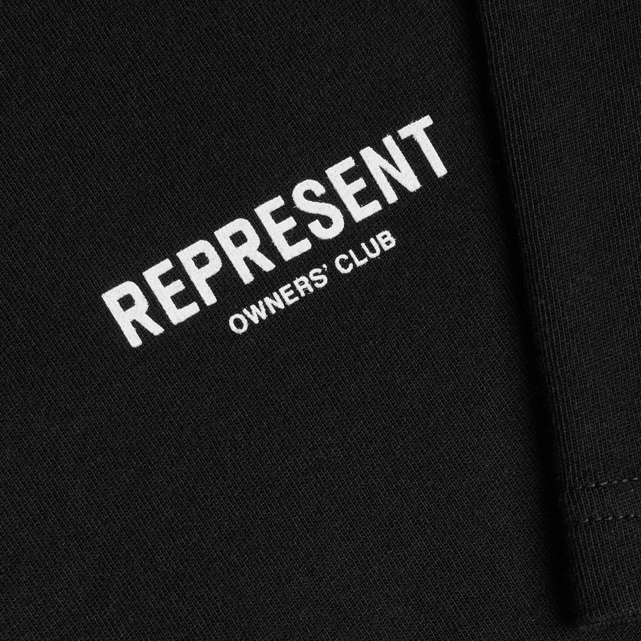 Represent Owners Club Black T Shirt