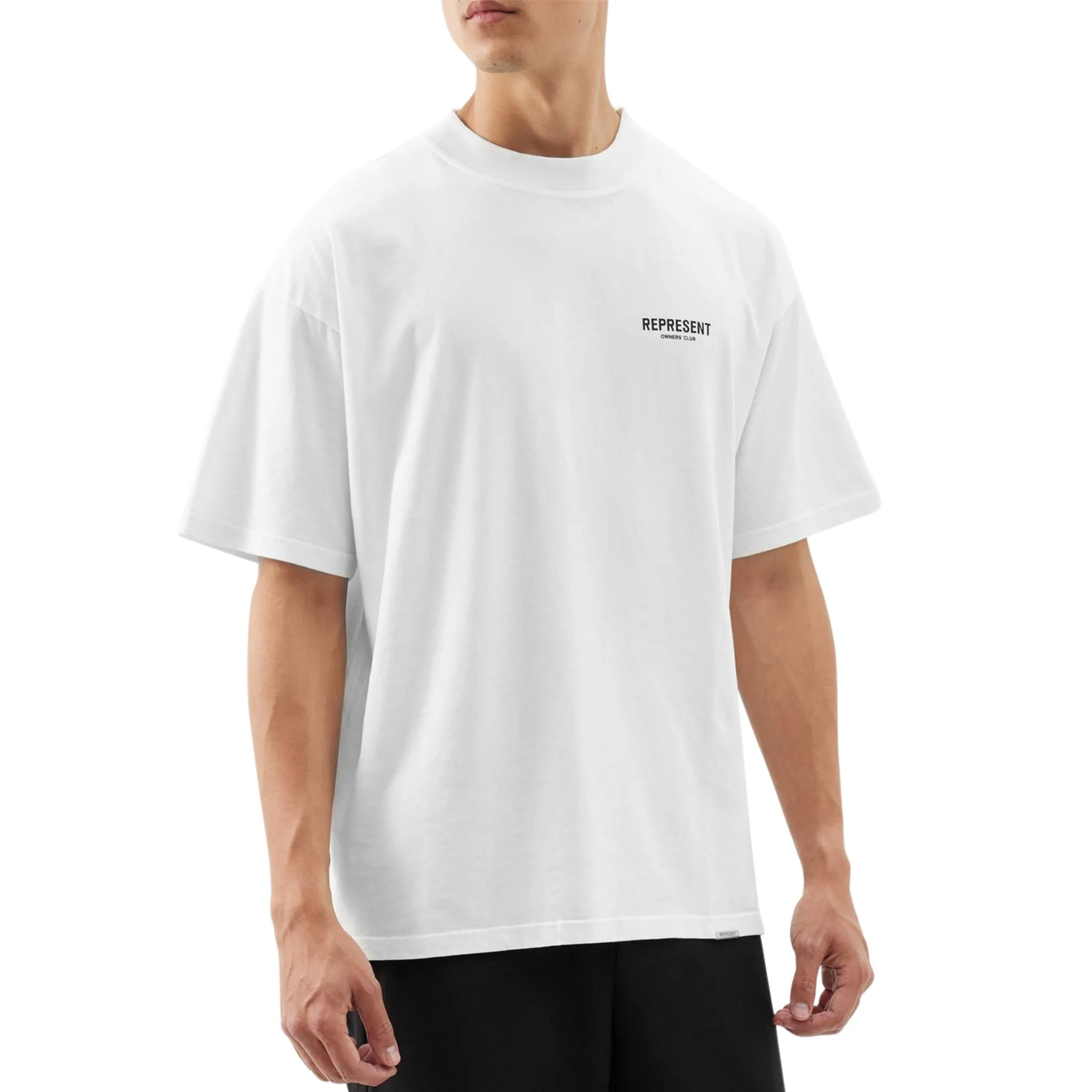 Represent Owners Club Flat White T Shirt