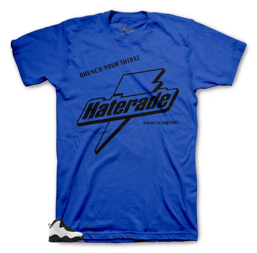 Retro 10 Orlando Shirt - Haterade - Blue