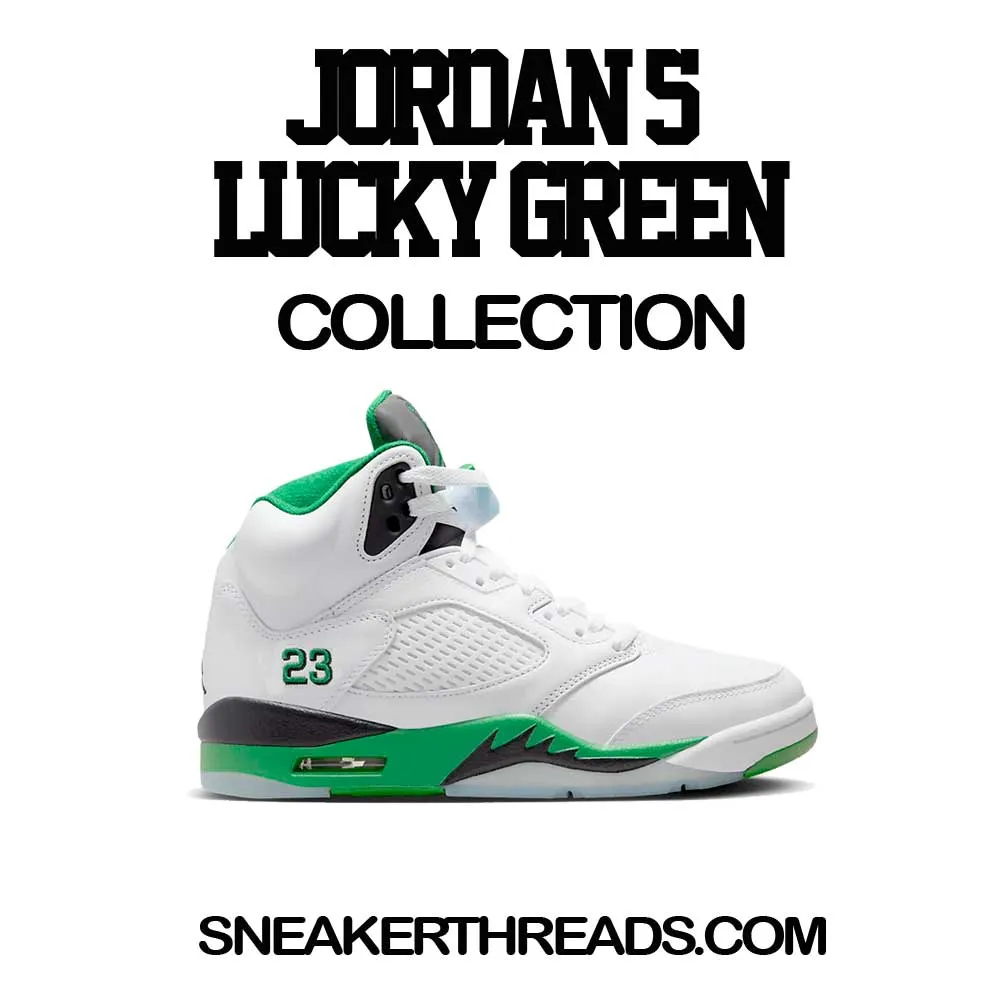 Retro 5 Lucky Green Dead Pres Shirt