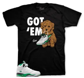 Retro 5 Lucky Green Got Em Shirt