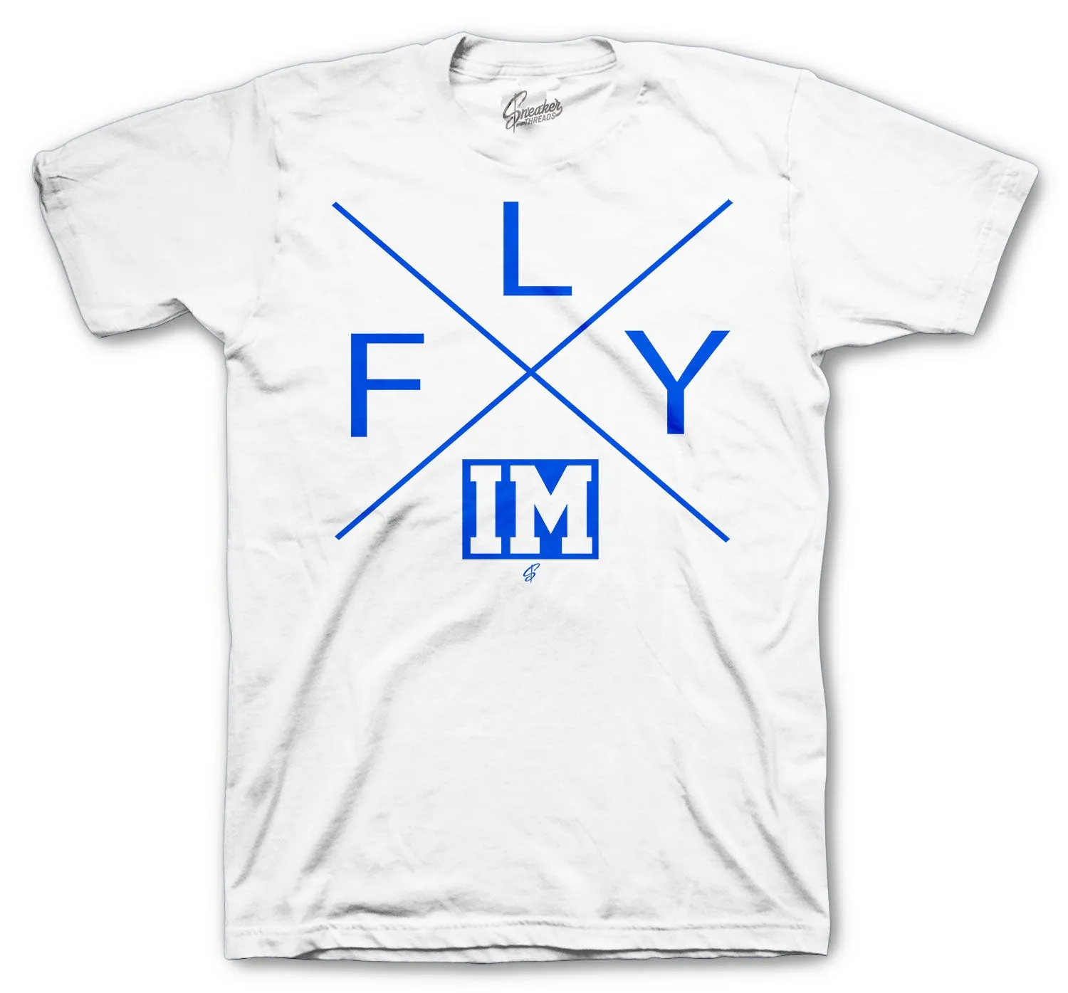 Retro 5 Stealth Shirt - Fly - White