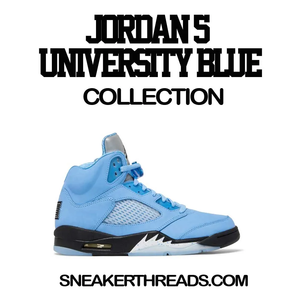 Retro 5 University Blue Enemies Shirt