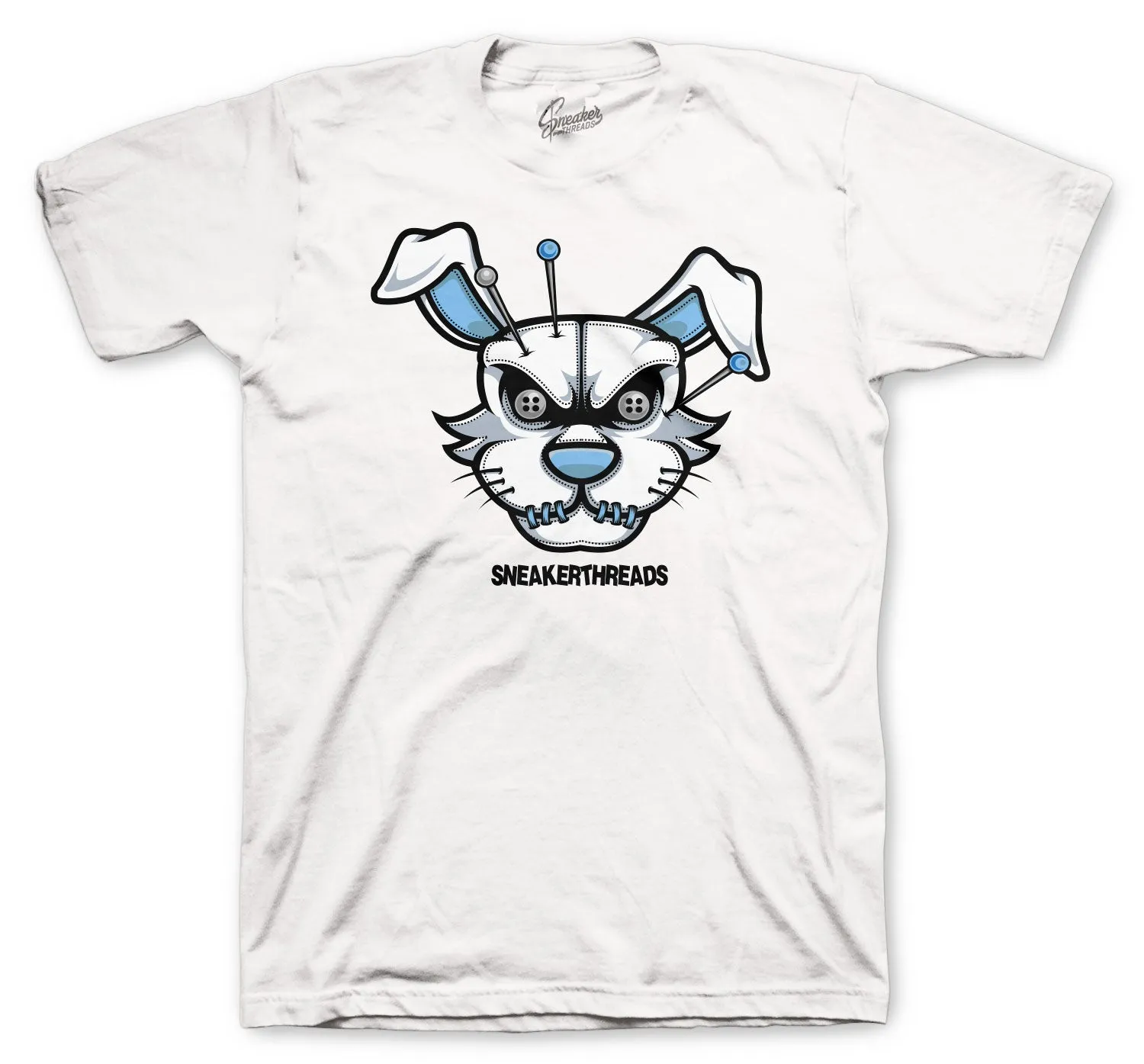 Retro 9 University Blue Shirt - ST Hare - White