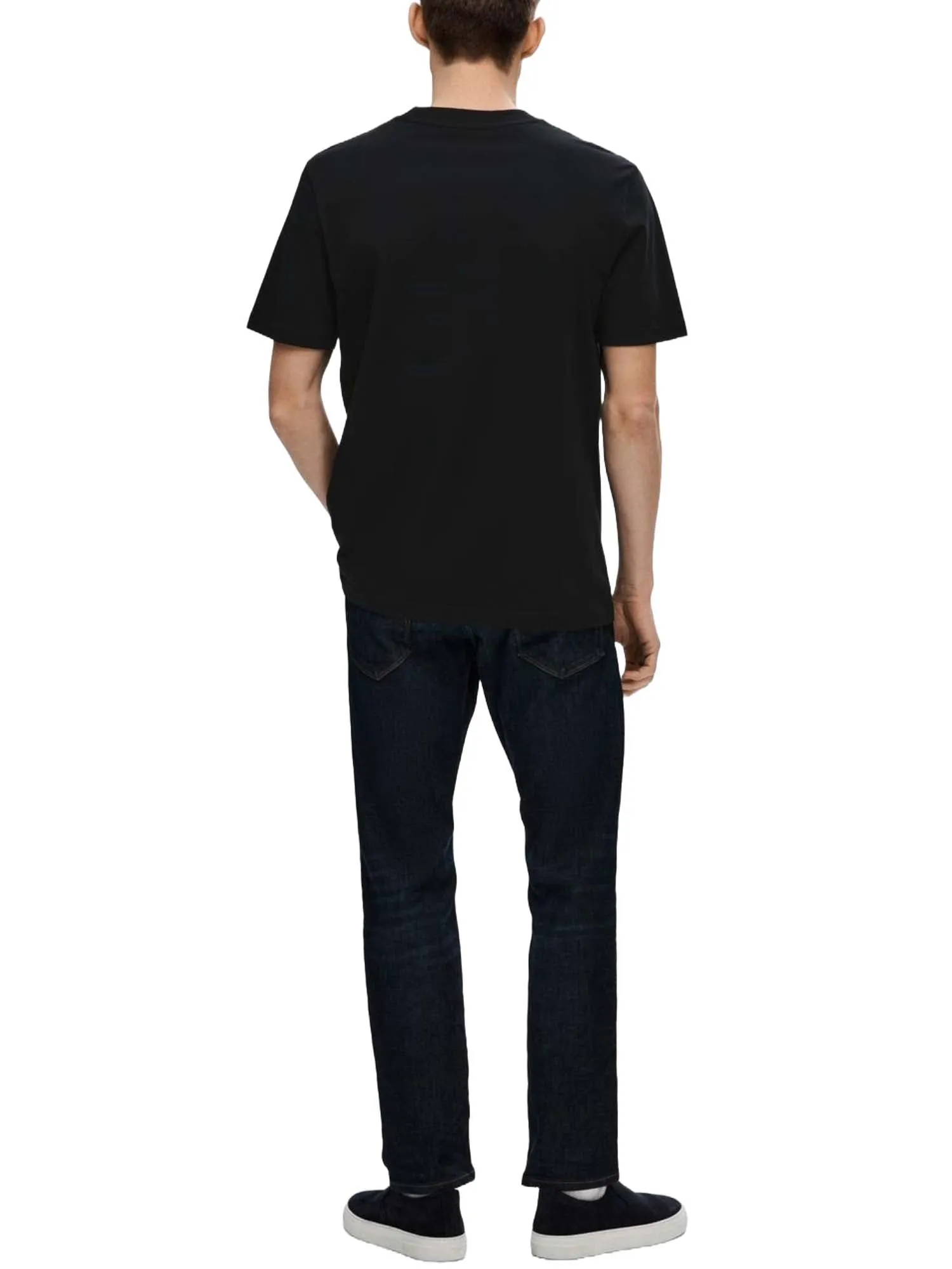 Selected Homme Black T-shirt 16077385