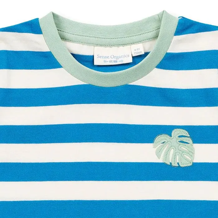 Sense Organics Blue Stripe Ibon T-Shirt