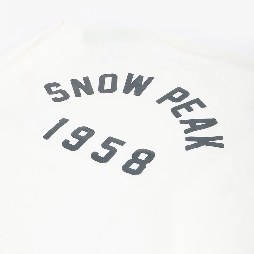 Snow Peak Foam Printed Long Sleeve T-Shirt