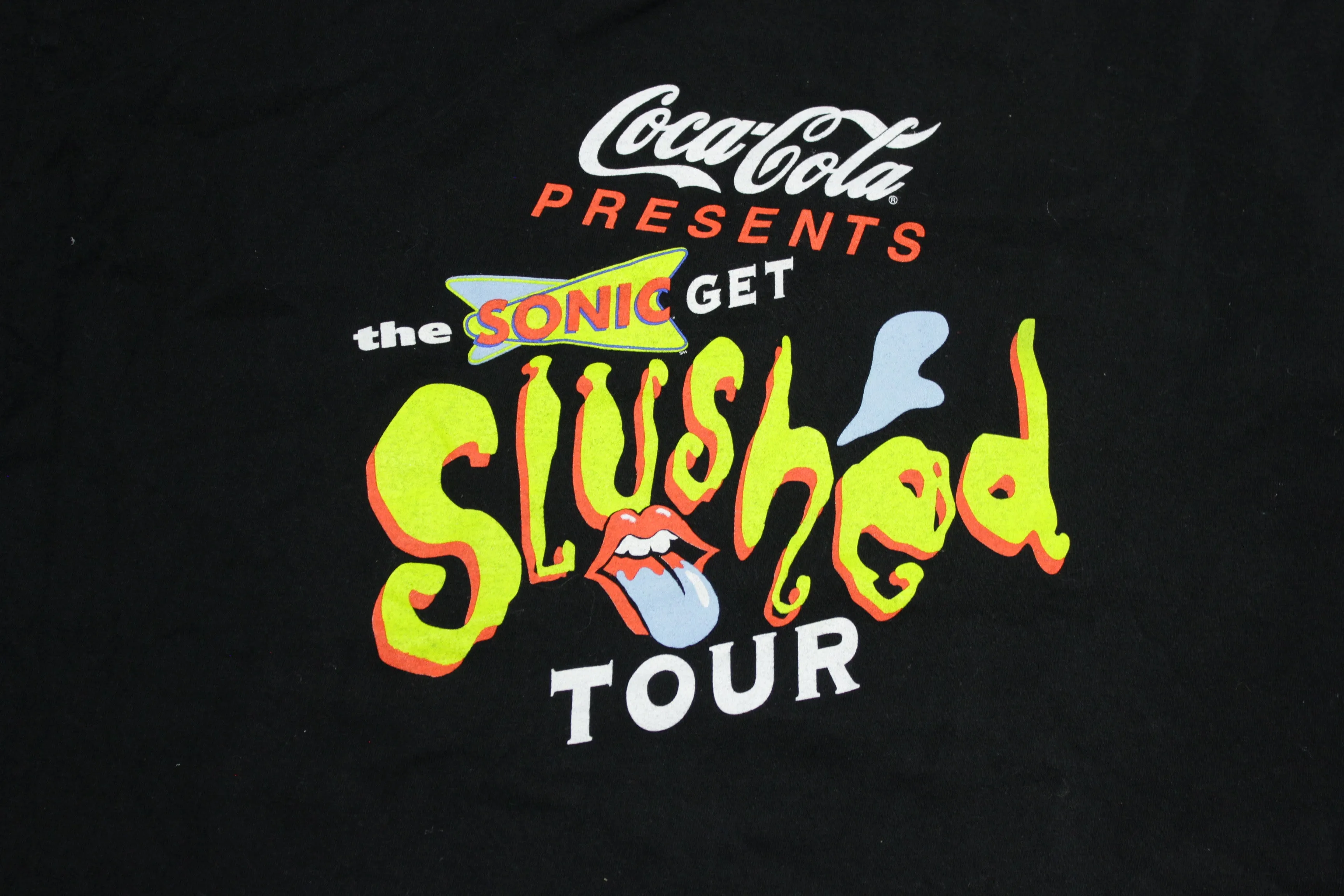 Sonic Slushed Coca Cola Rolling Stones Tour T-Shirt