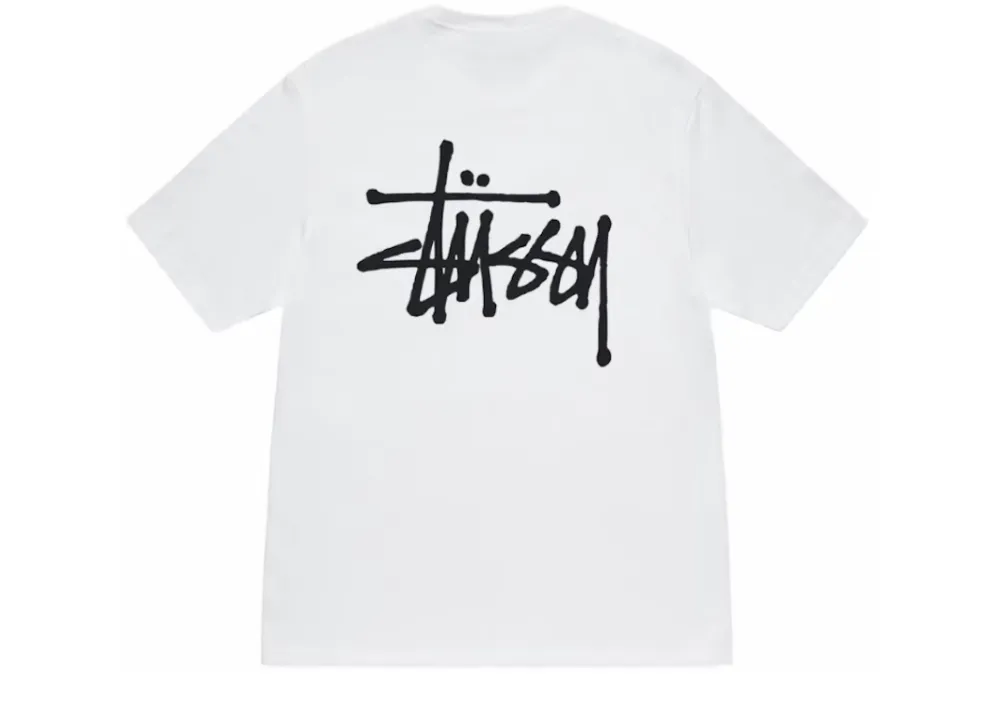 Stussy Basic T-Shirt White