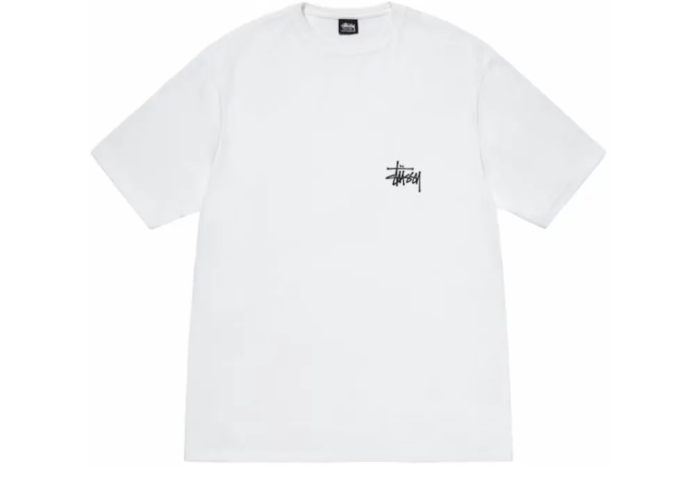 Stussy Basic T-Shirt White