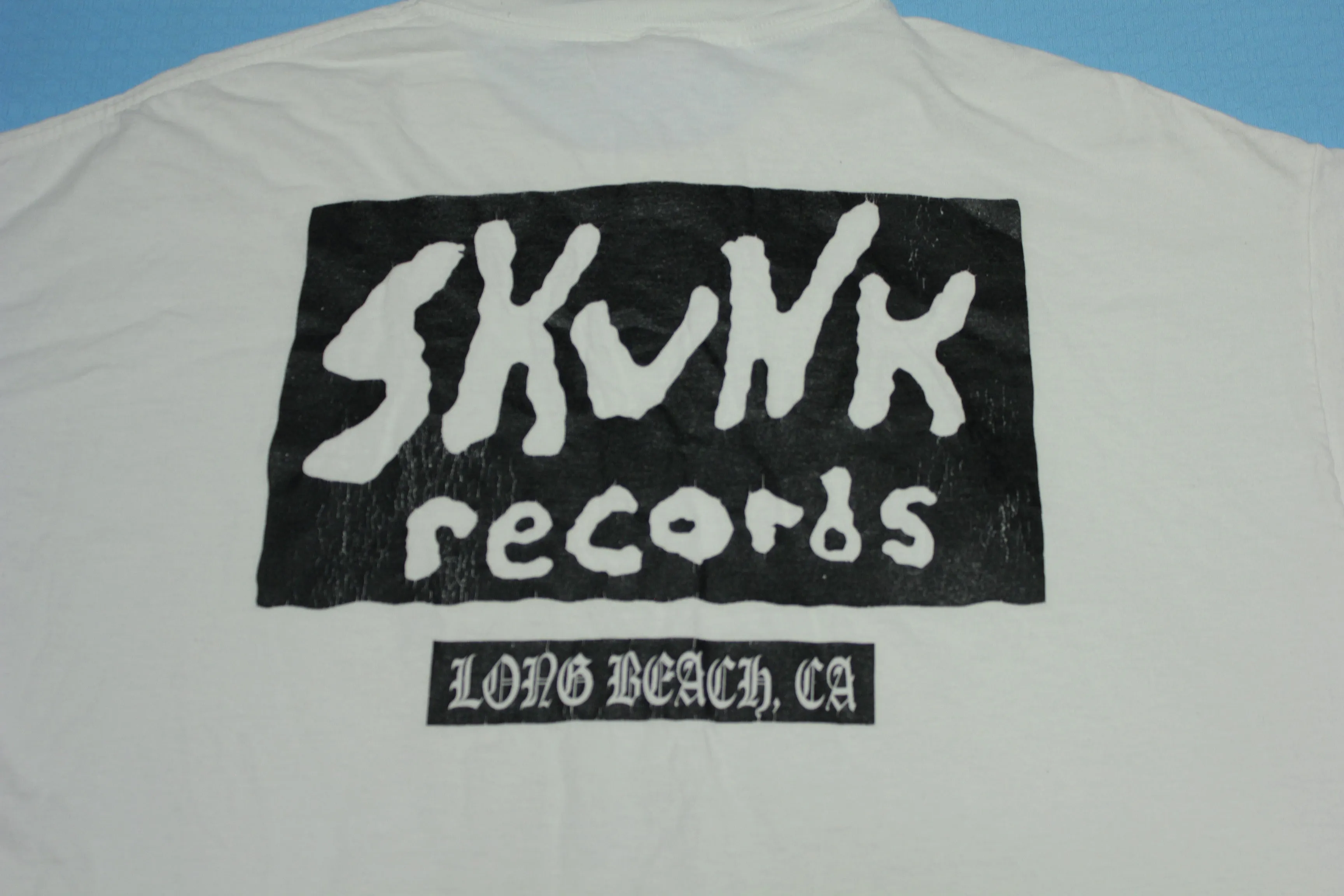 Sublime 40 OZ To Freedom Skunk Records Long Beach California Vintage 90's T-Shirt