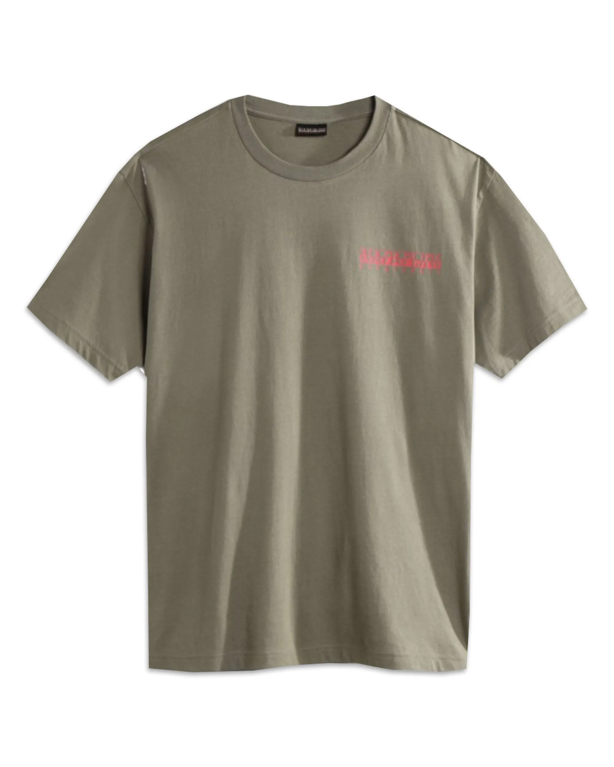 T-Shirt Uomo Napapijri S-Pajas Green Lichen