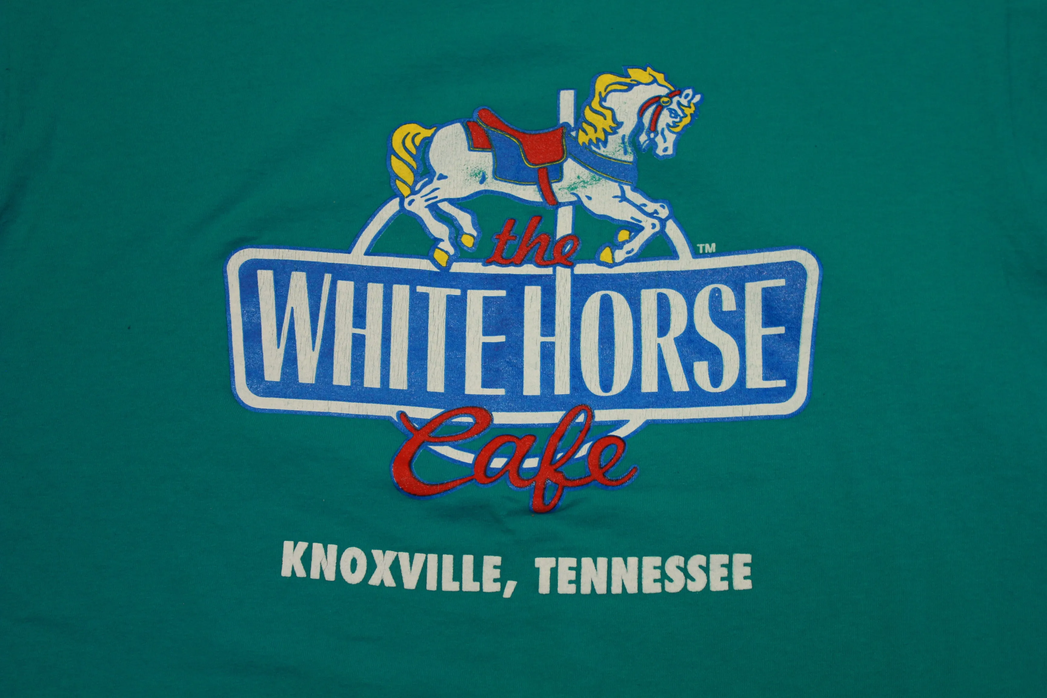 The Whitehorse Cafe Knoxville Tennessee Vintage 90's Oneita USA T-Shirt