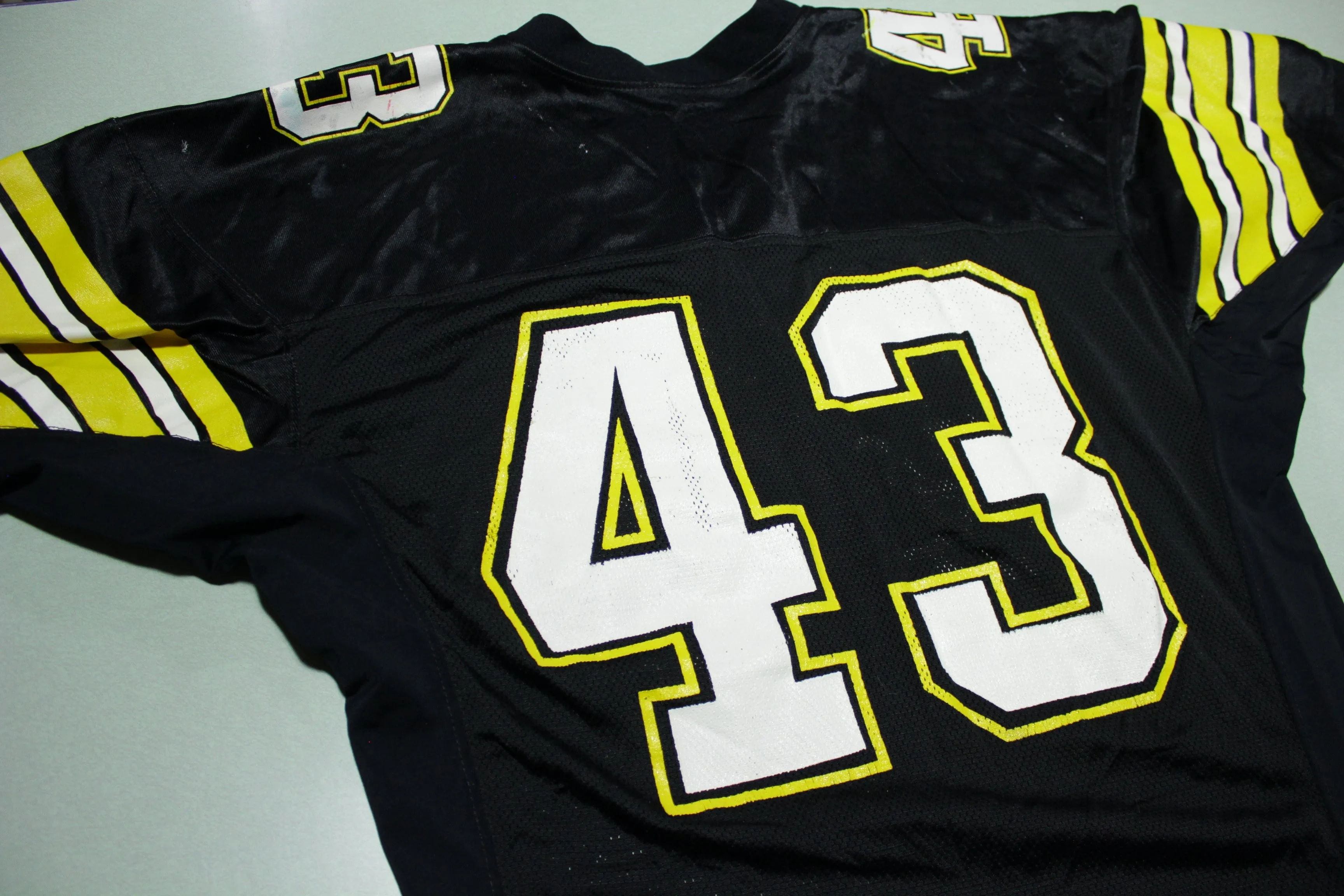 Troy Polamalu Vintage Pittsburgh Steelers #43 Practice Russell USA Jersey