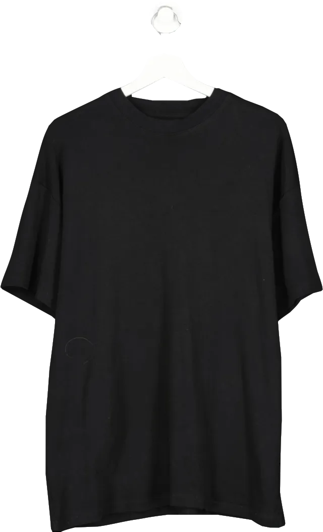 Vanquish Black Basics Oversized T Shirt UK M