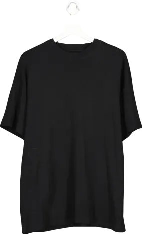 Vanquish Black Basics Oversized T Shirt UK M