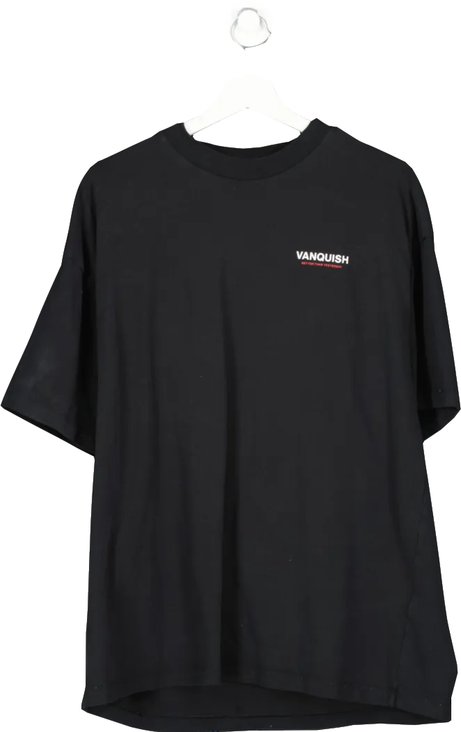 Vanquish Black Byt Essential T Shirt UK L