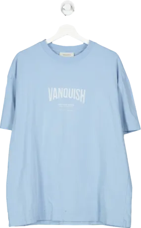 Vanquish Blue Heavy Weight Division Oversize T Shirt UK L