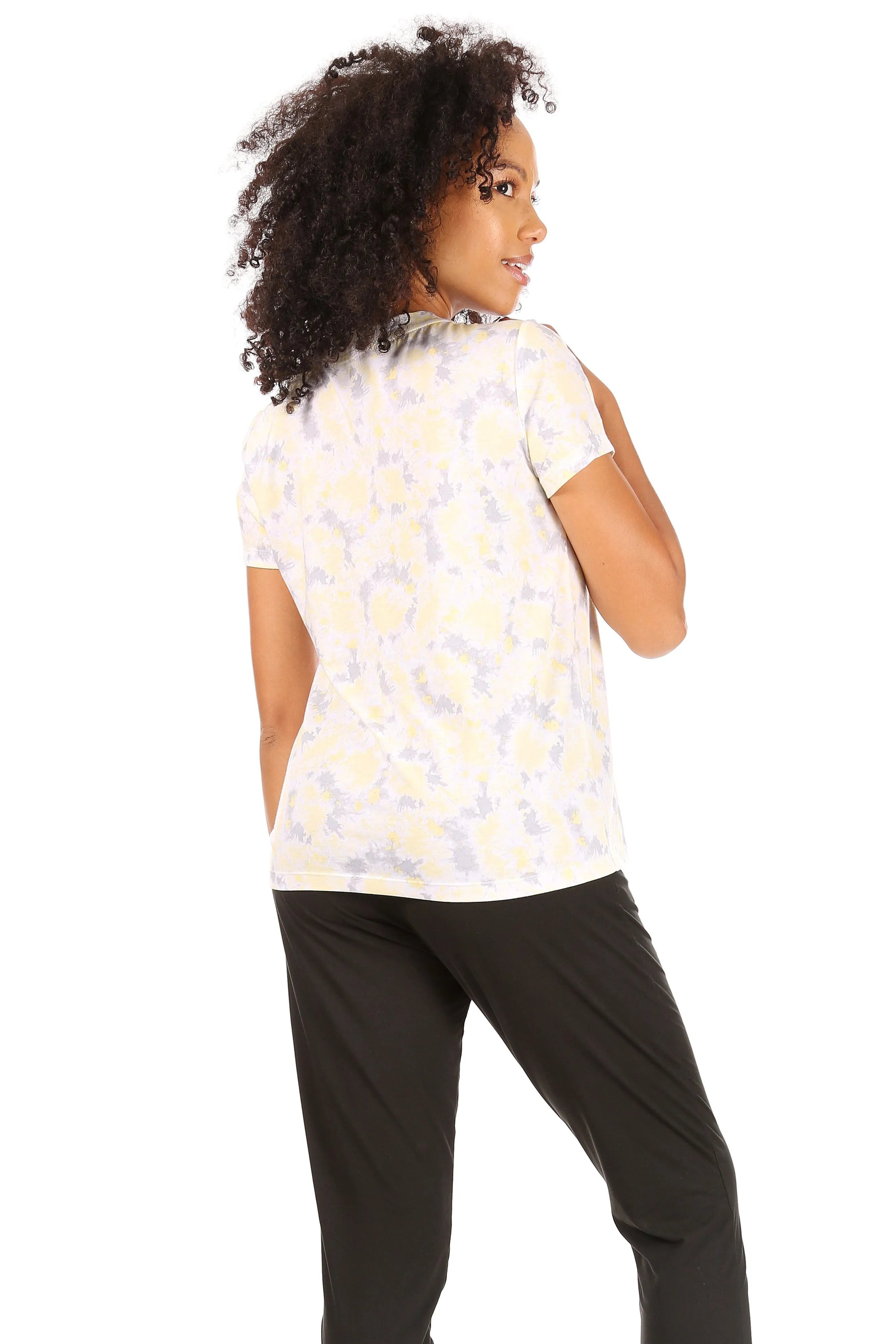 Women's "HELLO SUNSHINE" Short Sleeve Icon T-Shirt