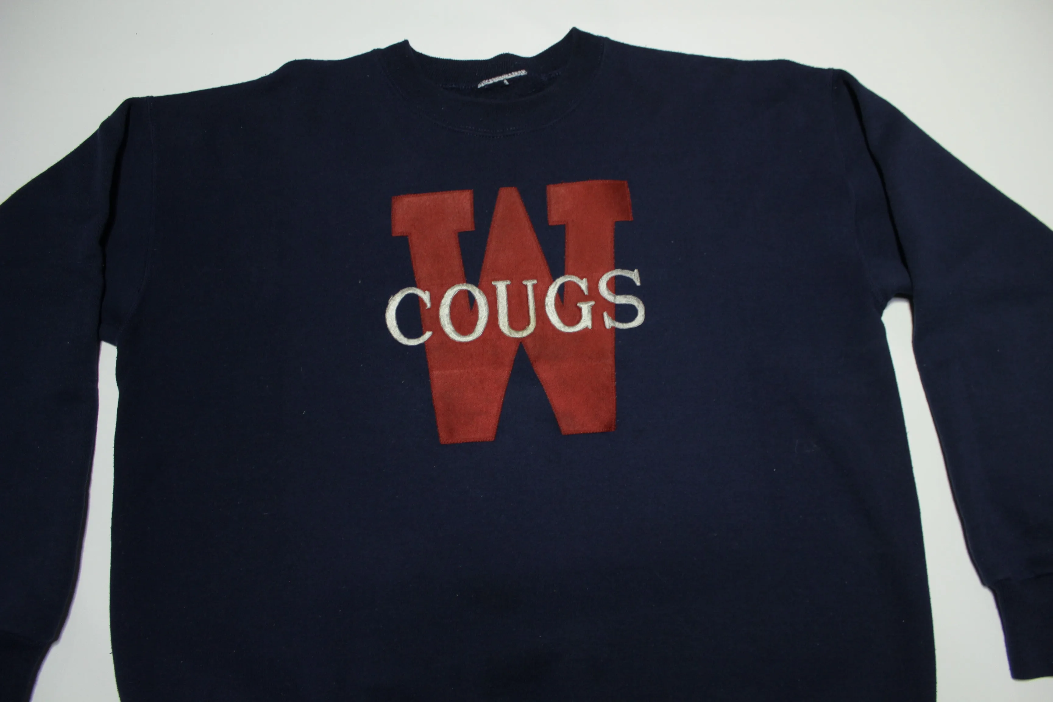 WSU Washington State Cougars Vintage 90's Cougs Patch Sweatshirt